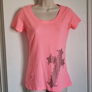 Cowgirl Hardware Cross Top Size M